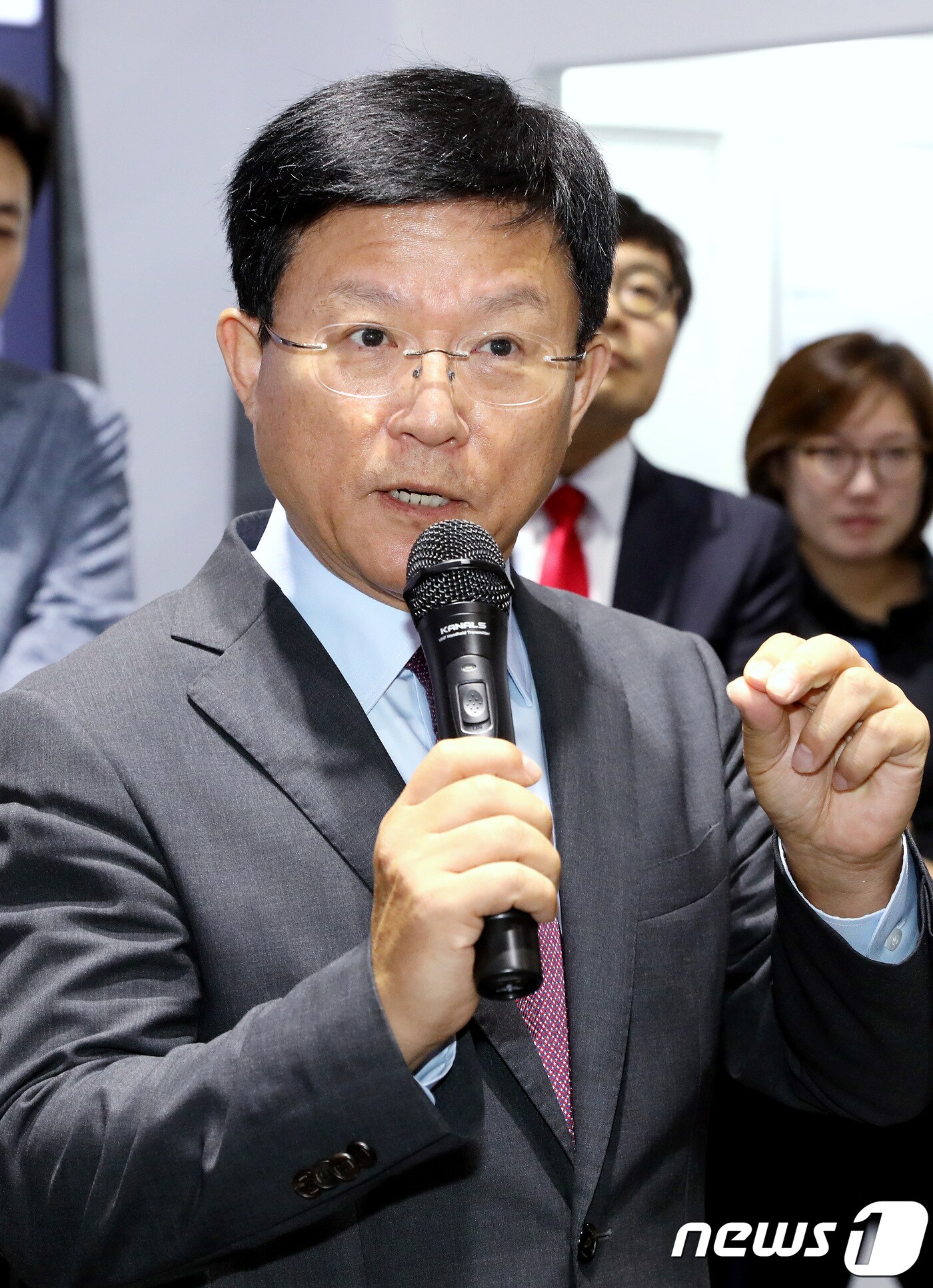 육현표 에스원 대표. ⓒ News1 박정호 기자