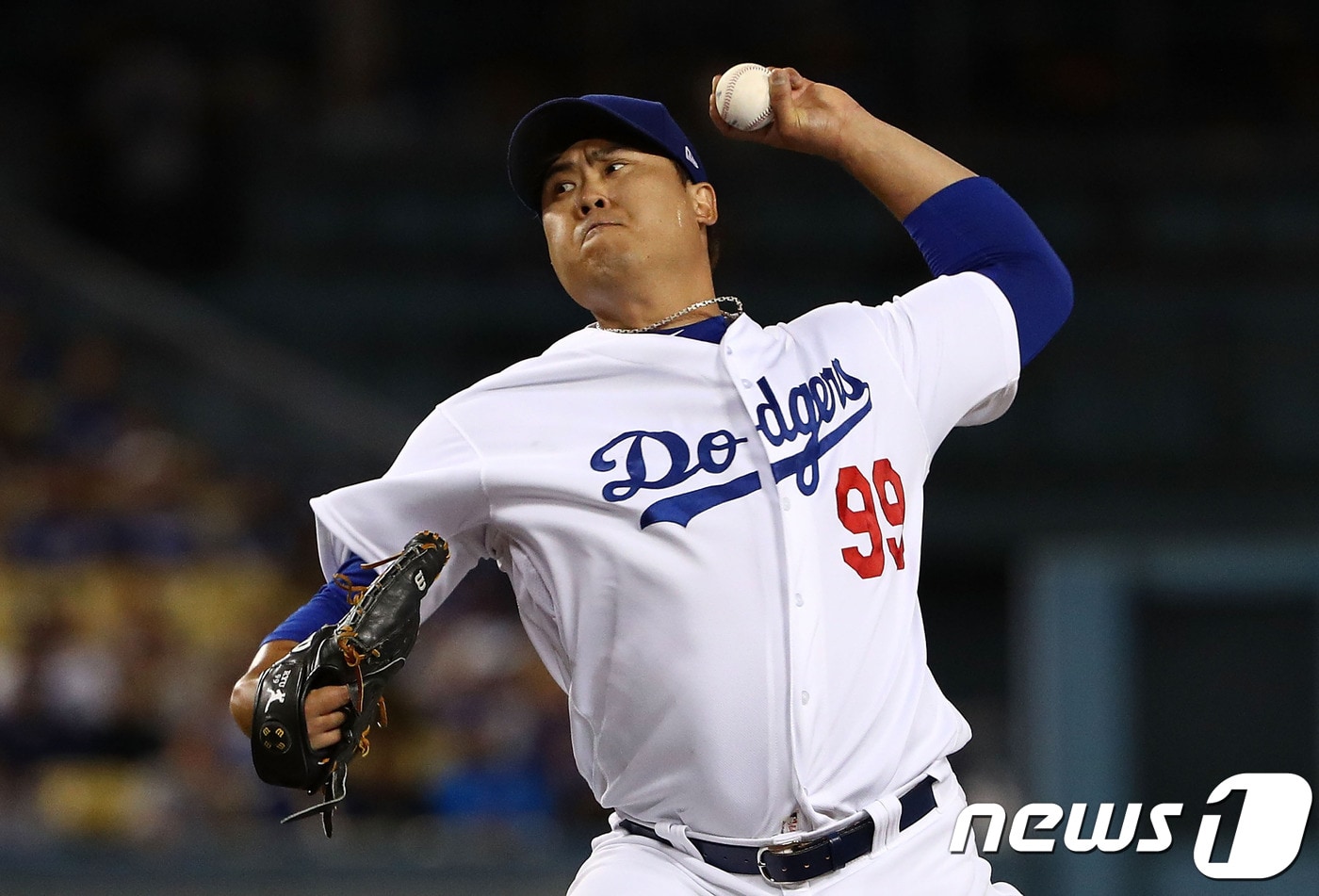 LA 다저스 류현진. ⓒAFP=News1