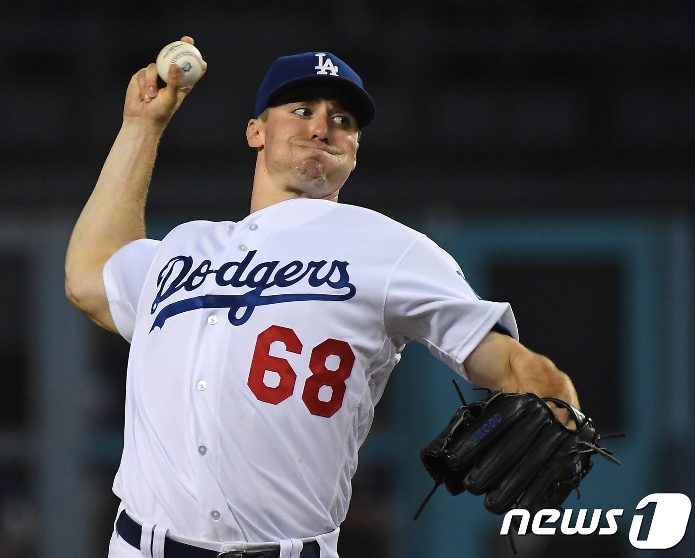 LA 다저스 선발 투수 로스 스트리플링. ⓒ AFP=뉴스1