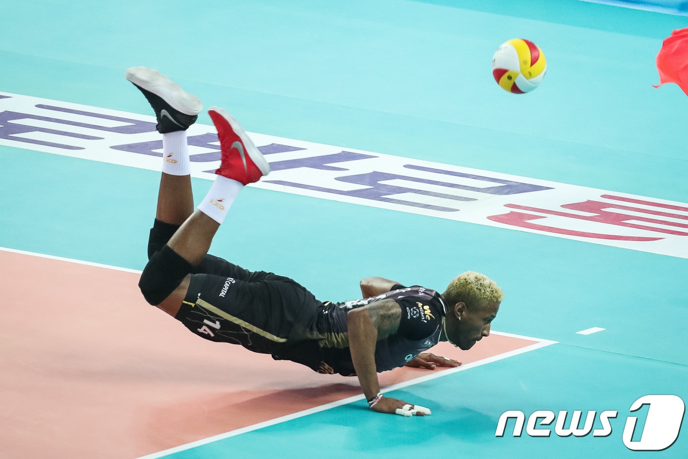 대한항공에 합류하게 된 요스바니 에르난데스. 2019.1.14/뉴스1 ⓒ News1 유승관 기자