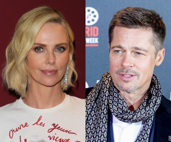 샤를리즈 테론(왼쪽), 브래드 피트ⓒ AFP, 스플래쉬=뉴스1