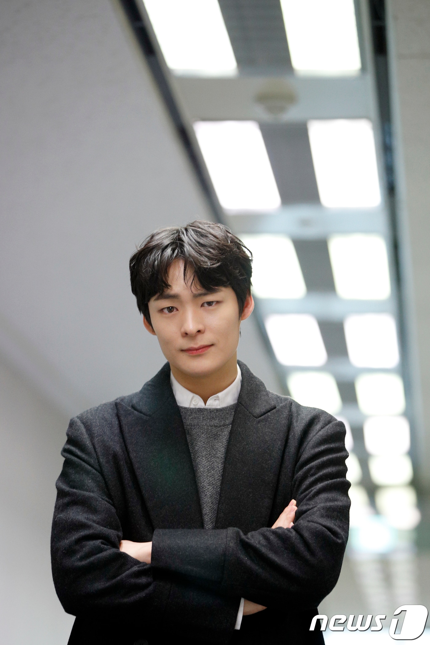 JTBC 드라마 'SKY캐슬(스카이캐슬)'에서 박영재 역을 맡은 배우 송건희가 뉴스1과의 인터뷰에서 포즈를 취하고 있다. /뉴스1 ⓒ News1 안은나 기자