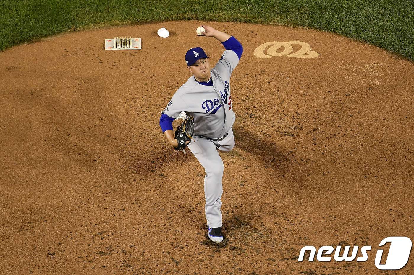 LA 다저스 류현진.ⓒ AFP=뉴스1