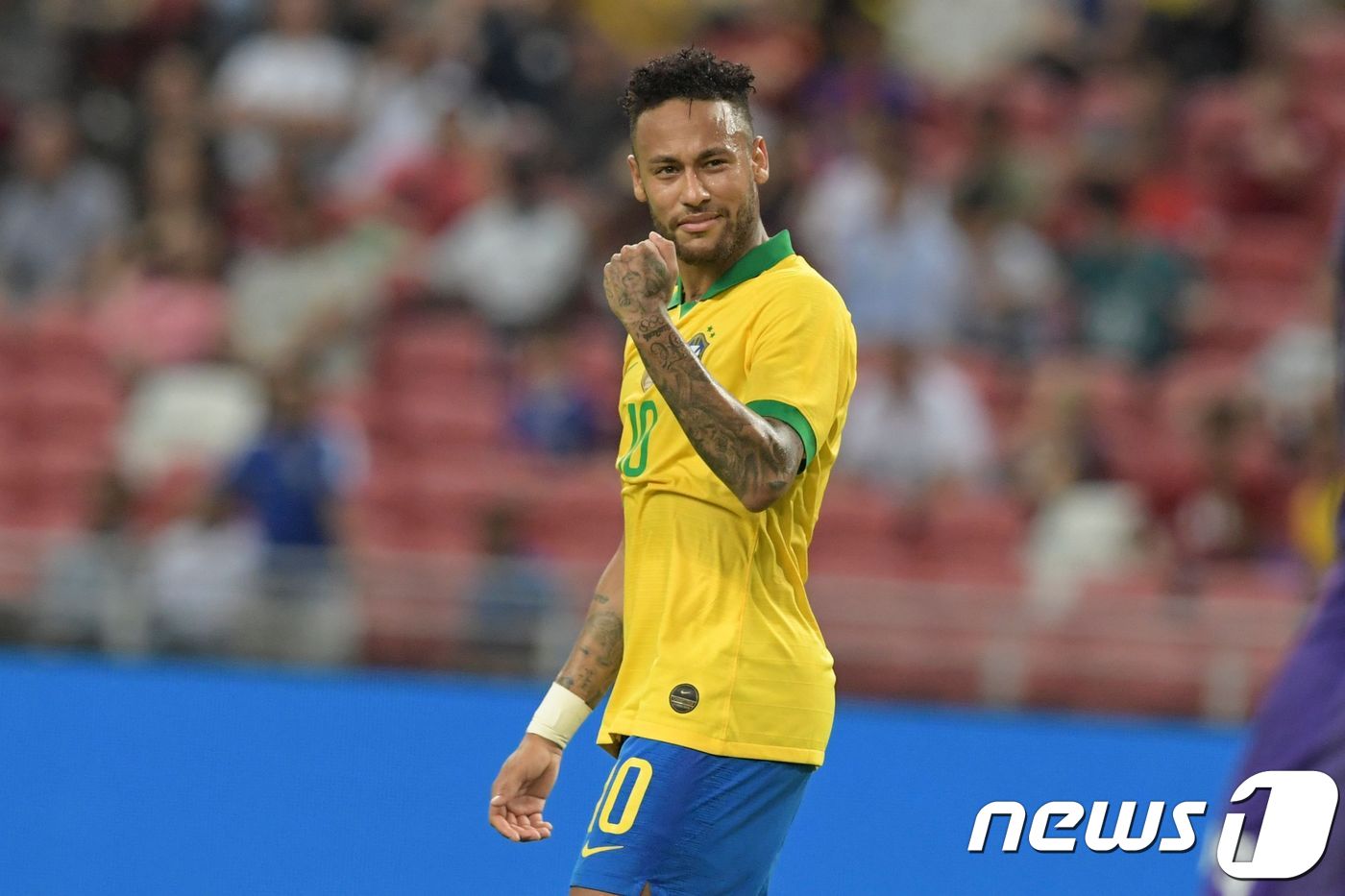 축구대표팀이 오는 11일 네이마르가 이끄는 브라질과 평가전을 갖는다. ⓒ AFP=뉴스1