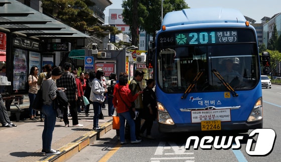 대전시내버스 ⓒ 뉴스1
