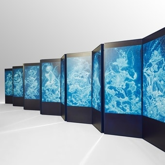 설화수의 전통 문양 온라인 전시회 '설화아트;.ⓒ 뉴스1