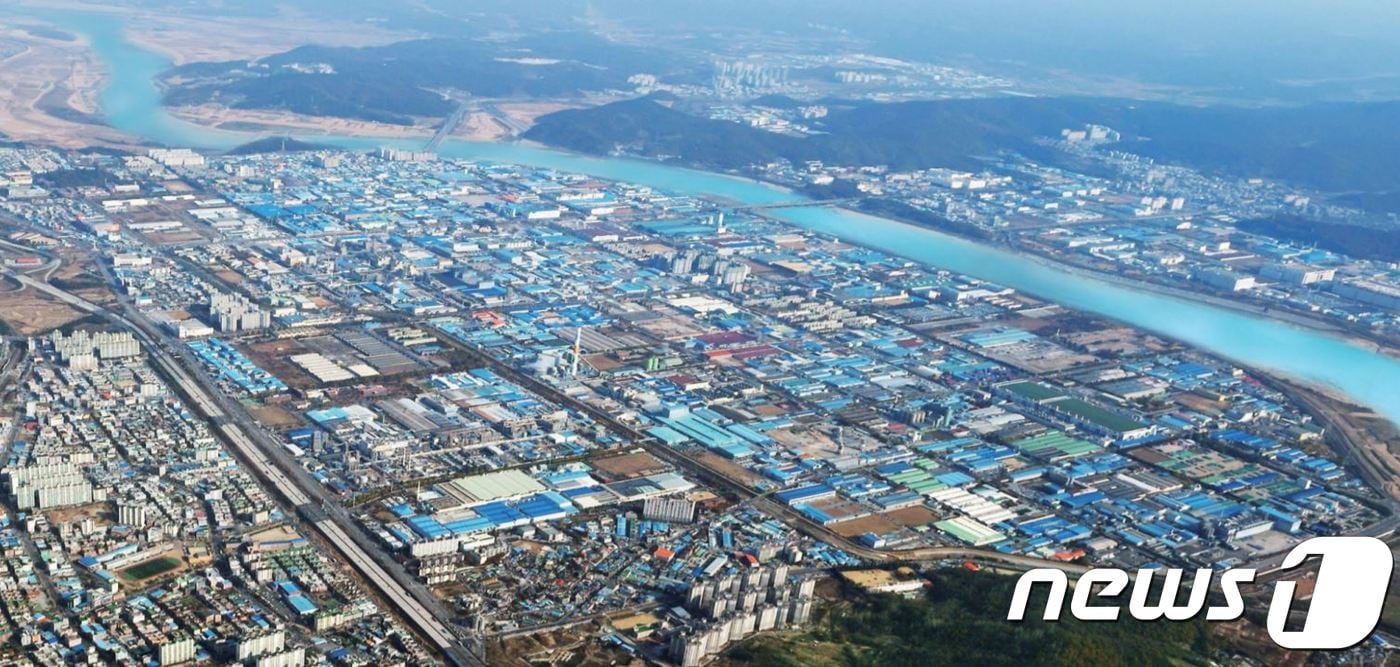 구미국가산업단지 전경(출처=구미시)ⓒ 뉴스1