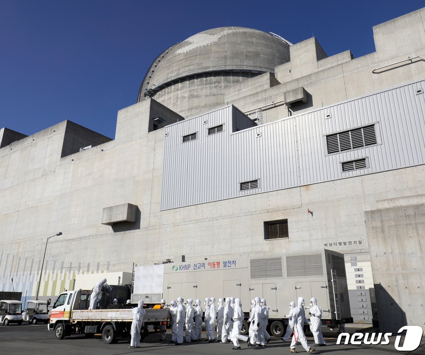 31일 오후 울산시 울주군 한국수력원자력 새울원자력본부 제1발전소 신고리3호기 일대. 2019.10.31/뉴스1 ⓒ News1 윤일지 기자