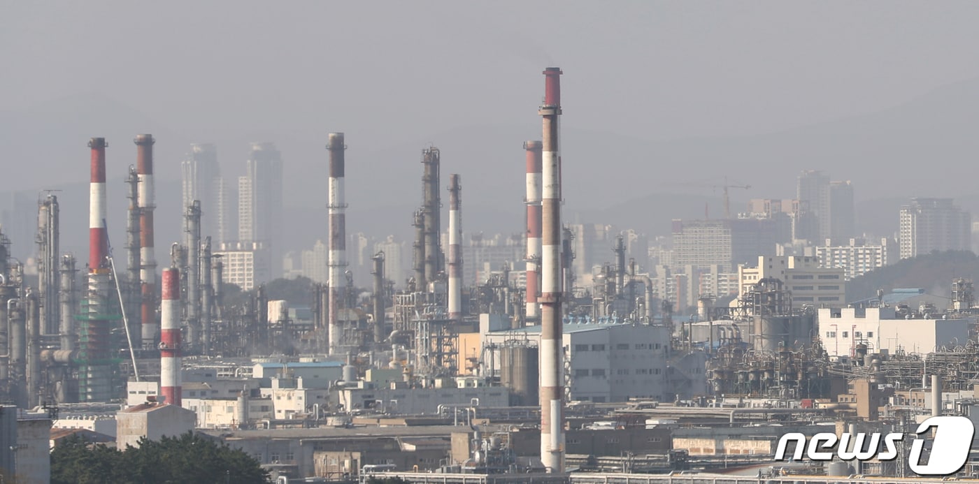 울산시 남구 석유화학공단. /뉴스1 ⓒ News1 DB 윤일지 기자