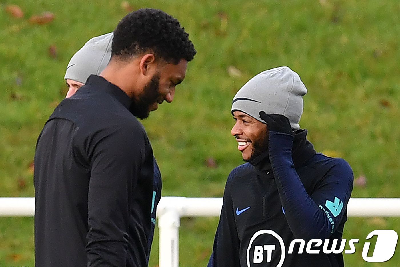 조 고메즈(왼쪽)와 라힘 스털링. ⓒ AFP=뉴스1