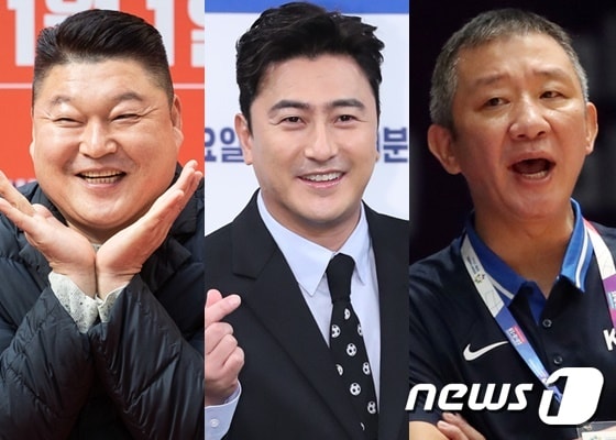 왼쪽부터 강호동 안정환 허재 / 뉴스1 DB ⓒ News1