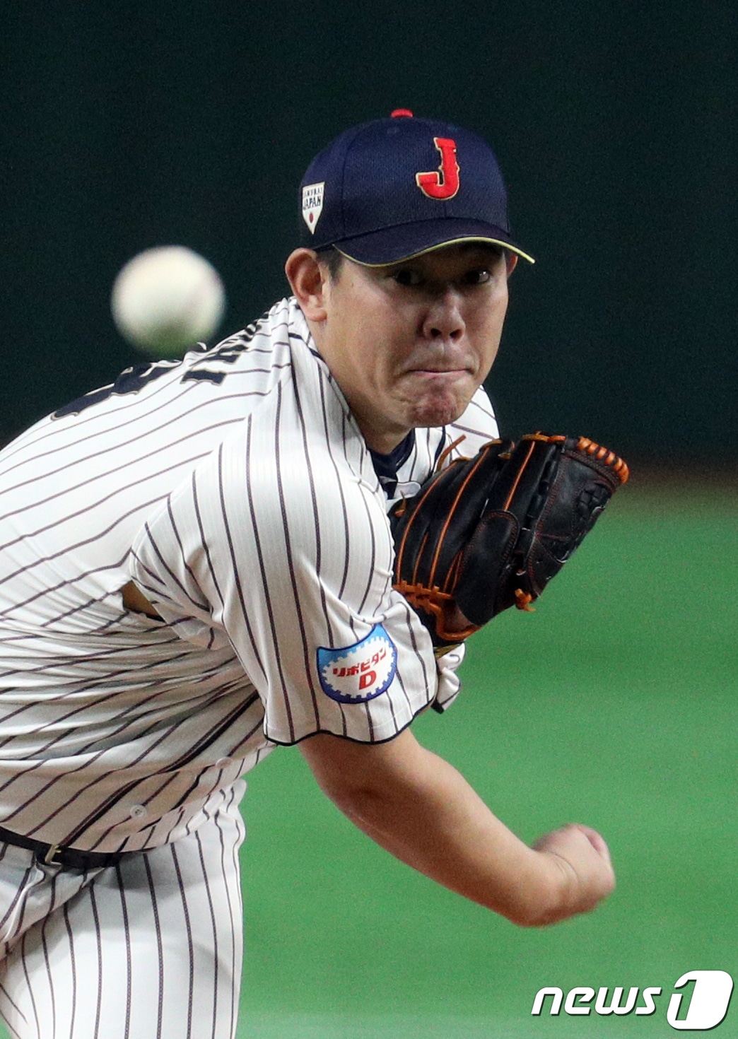 2019 세계야구소프트볼연맹(WBSC) 프리미어12에 일본 대표팀의 일원으로 참가한 야마구치 슌. /뉴스1 ⓒ News1 황기선 기자