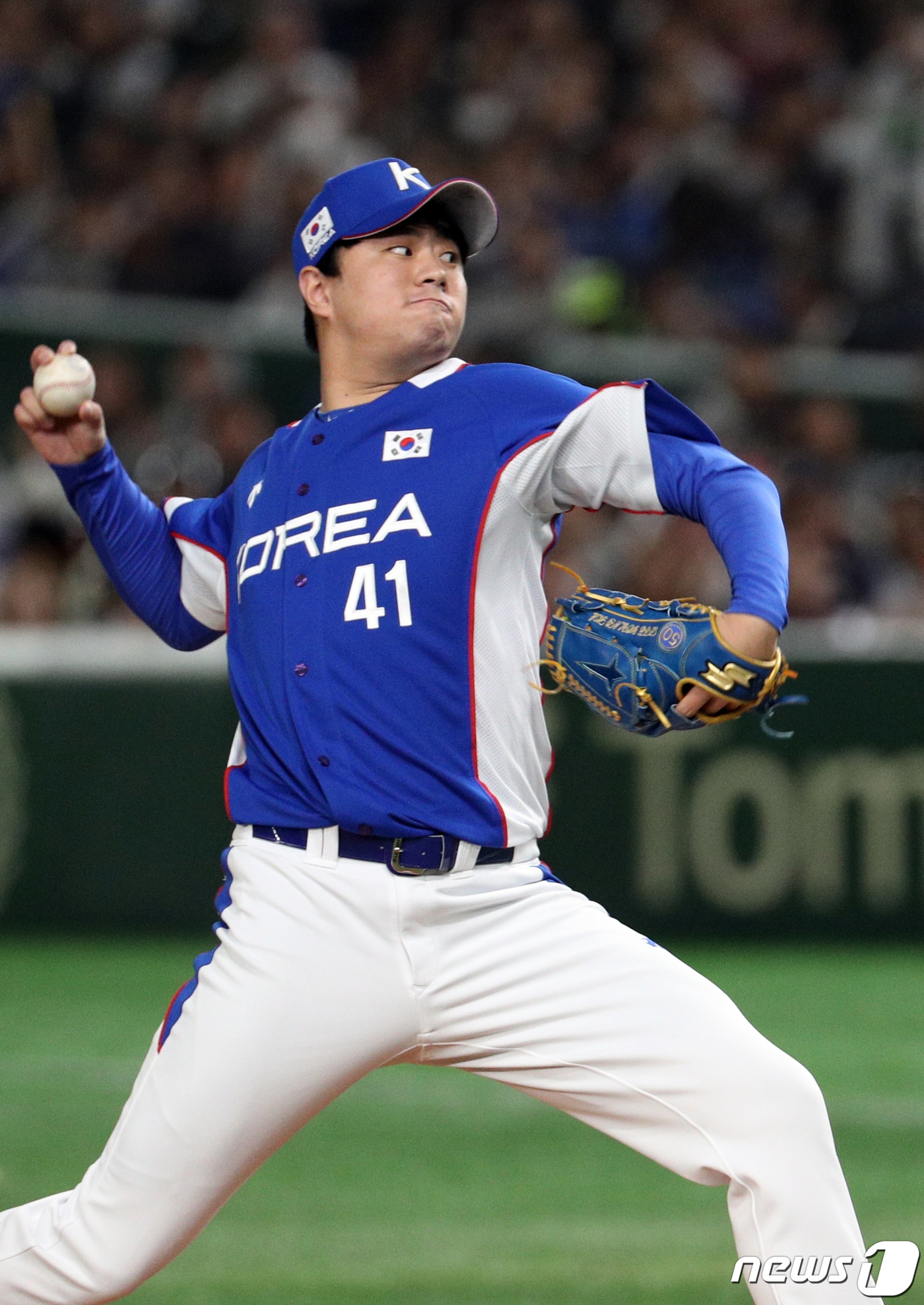 2019 세계야구소프트볼연맹(WBSC) 프리미어12 대표팀에 선발됐던 이영하. /뉴스1 ⓒ News1 황기선 기자
