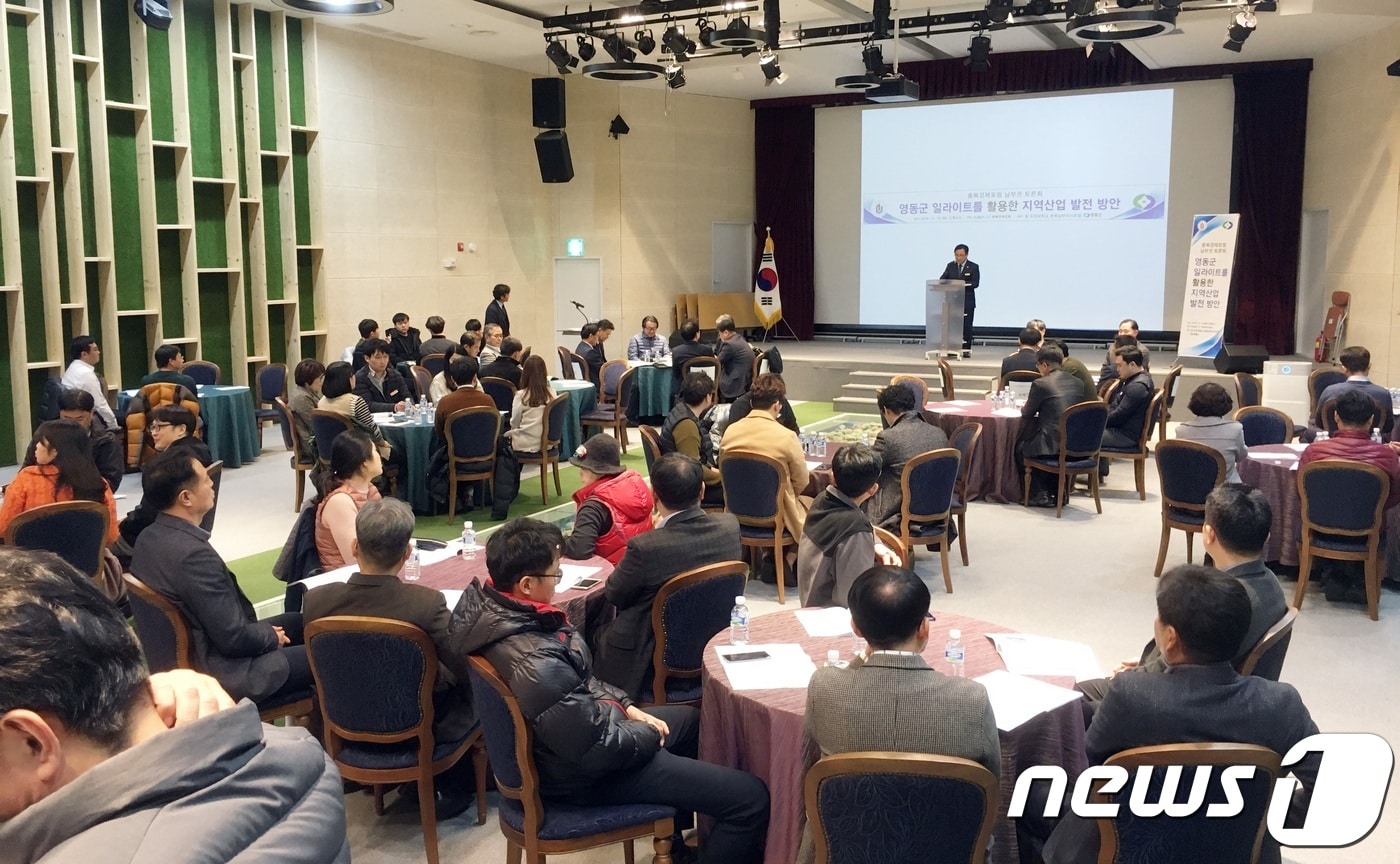 충북경제포럼, 영동 일라이트 활용 발전방안 모색 - 뉴스 썸네일 이미지