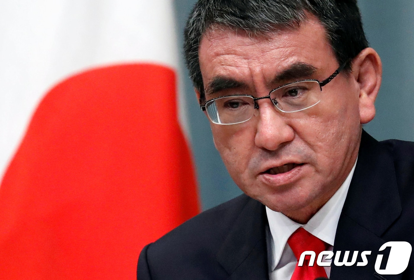 고노 다로 일본 행정개혁 담당상 <자료사진> ⓒ 로이터=뉴스1