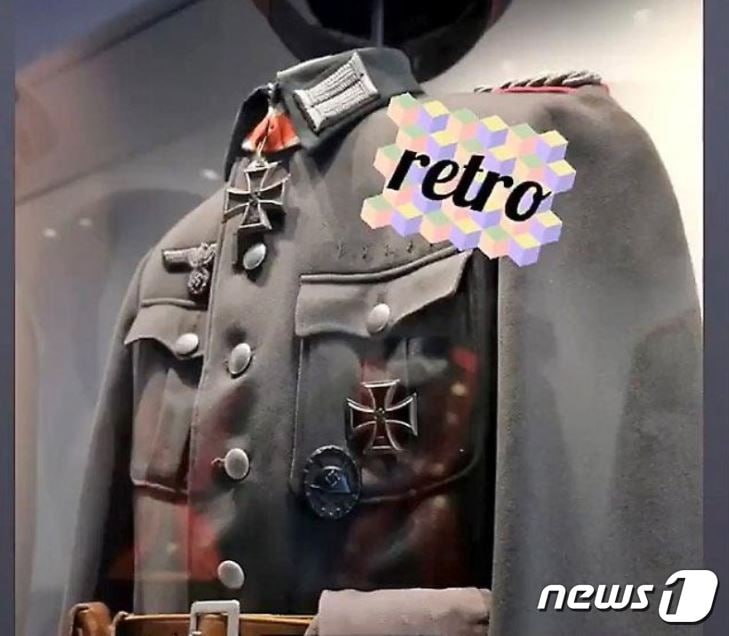 독일연방군 군복 변천사중 문제의 나치 군복. (인스타그램) ⓒ 뉴스1
