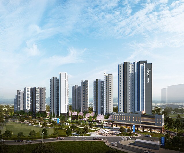 쌍용건설, 11월 수원서 '쌍용 더 플래티넘 오목천역' 분양 - 뉴스1