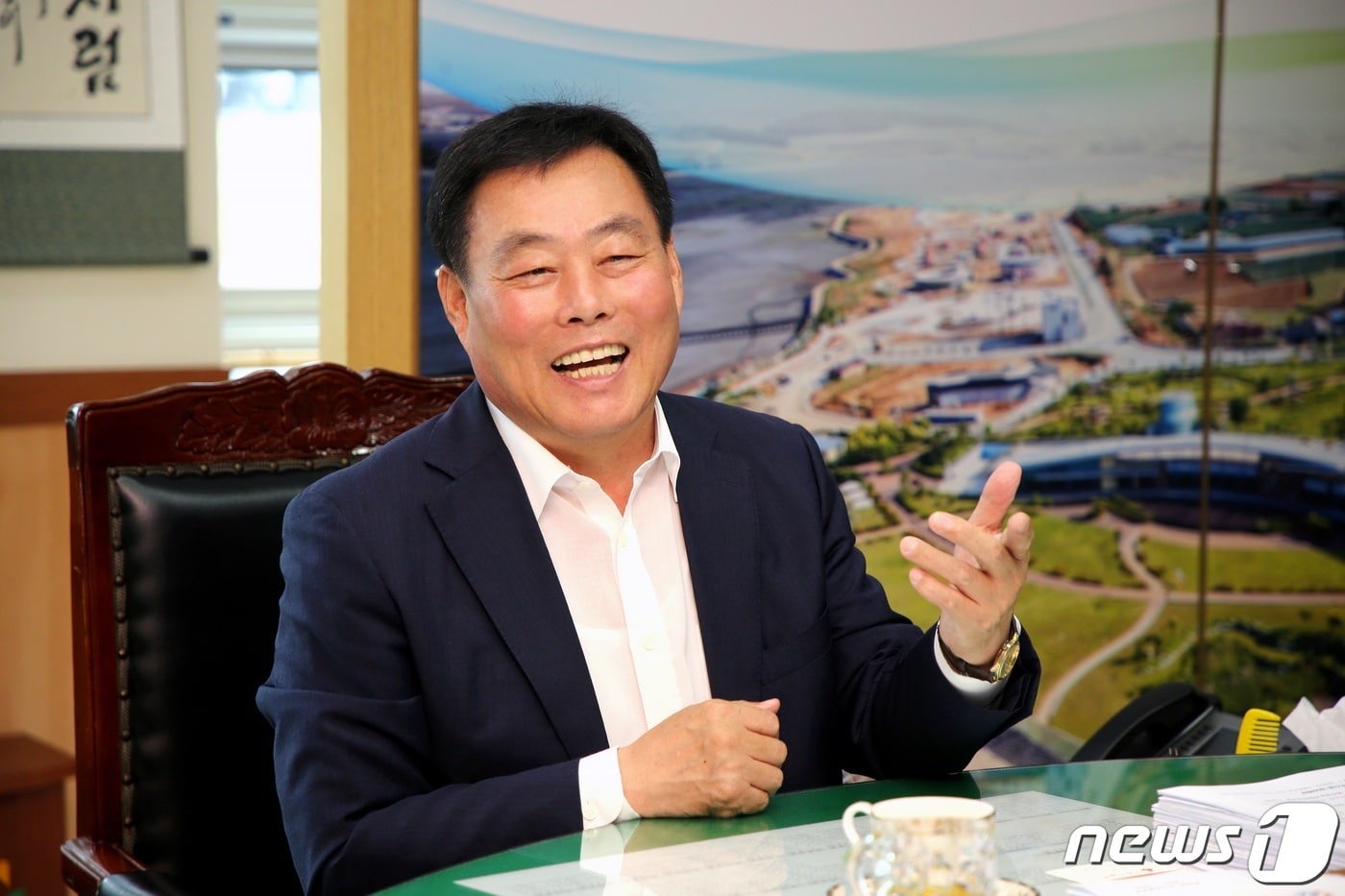 김산 무안군수ⓒ 뉴스1
