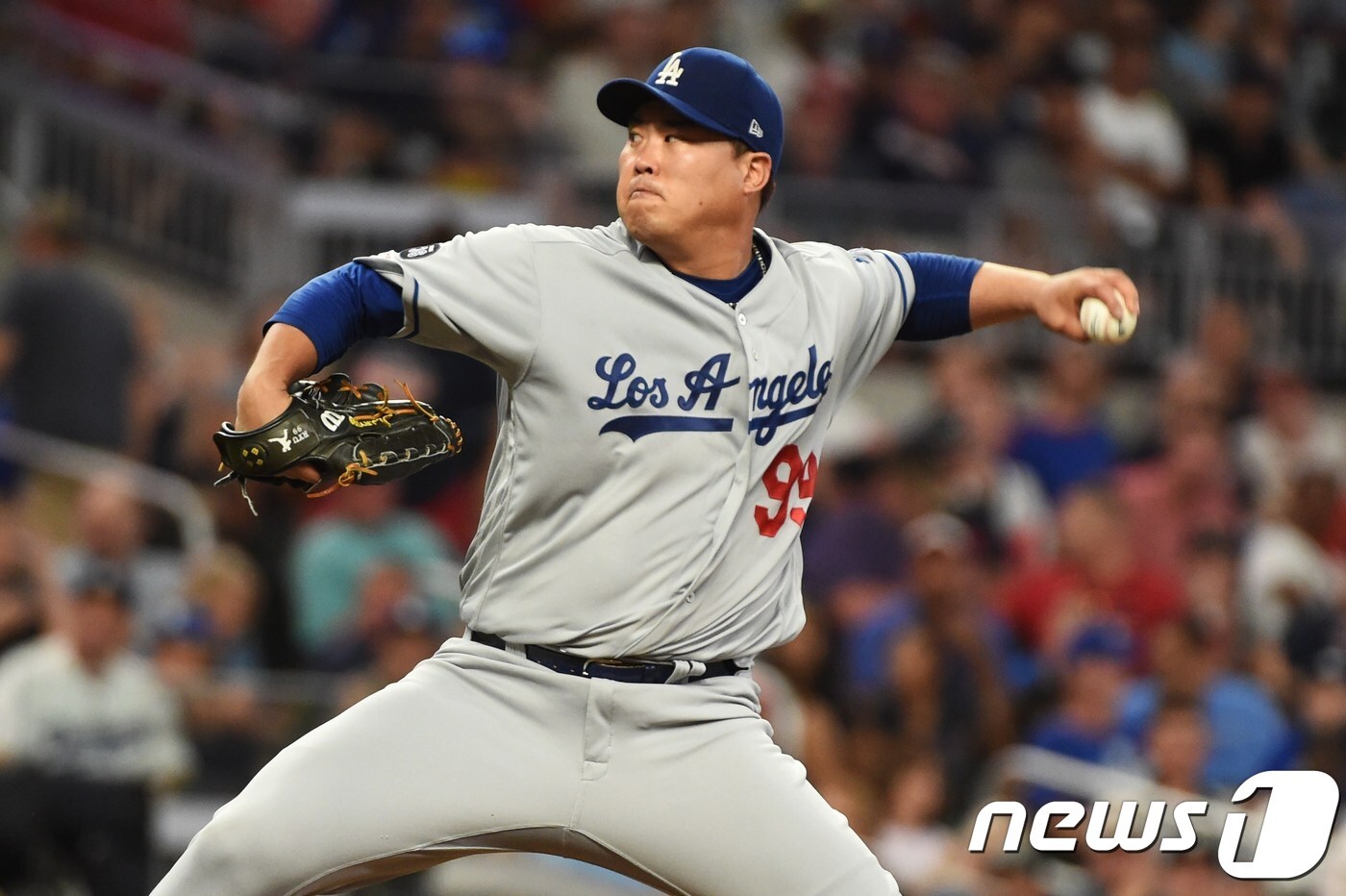 FA 자격을 획득한 류현진. ⓒ AFP=뉴스1