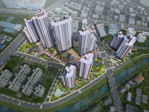 안양호계 두산위브 조감도<strong> </strong>ⓒ 뉴스1