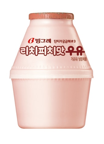 빙그레 '리치피치맛우유' ⓒ 뉴스1