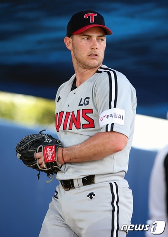 LG 트윈스 우완 타일러 윌슨. (LG 제공) ⓒ 뉴스1