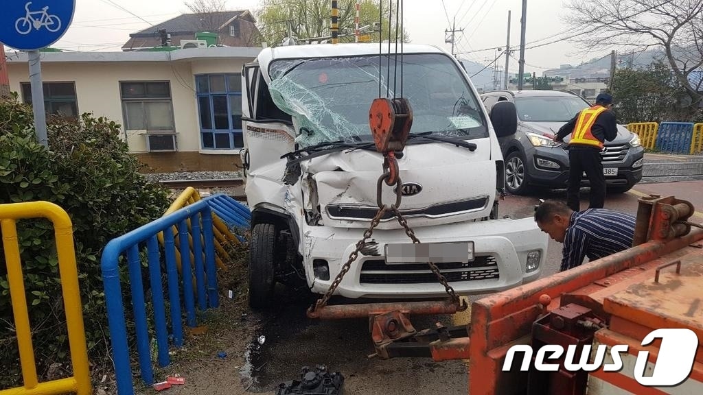 철길 건널목 교통사고(자료사진)/뉴스1 ⓒ News1 허단비 기자