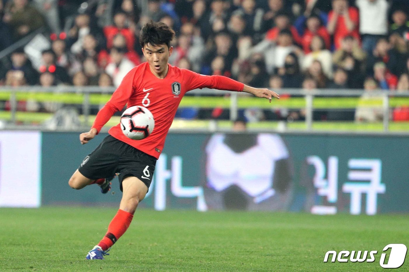 축구 대표팀의 황인범./뉴스1 DB ⓒ News1 이광호 기자
