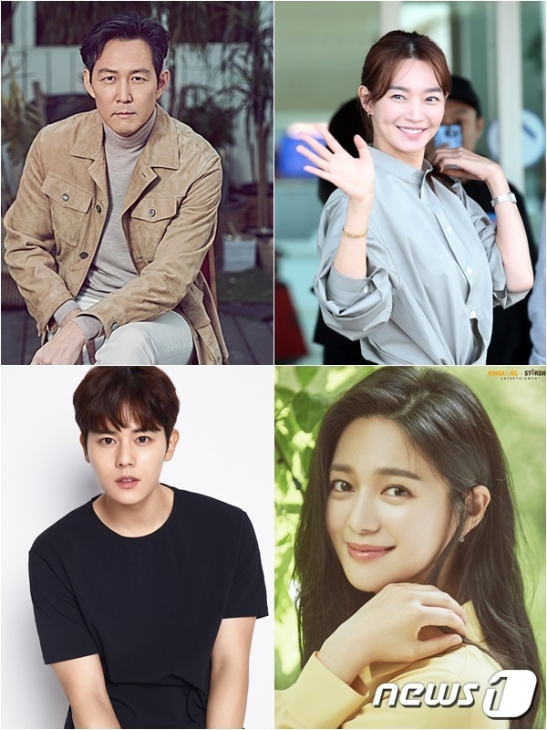 ⓒ 뉴스1 (왼쪽 상단부터 시계방향으로) 이정재/아티스트컴퍼니 제공, 신민아/뉴스1DB, 이엘리야/킹콩by스타쉽 제공, 김동준/메이저9 제공