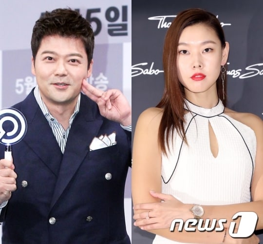 전현무(왼쪽), 한혜진 ⓒ 뉴스1