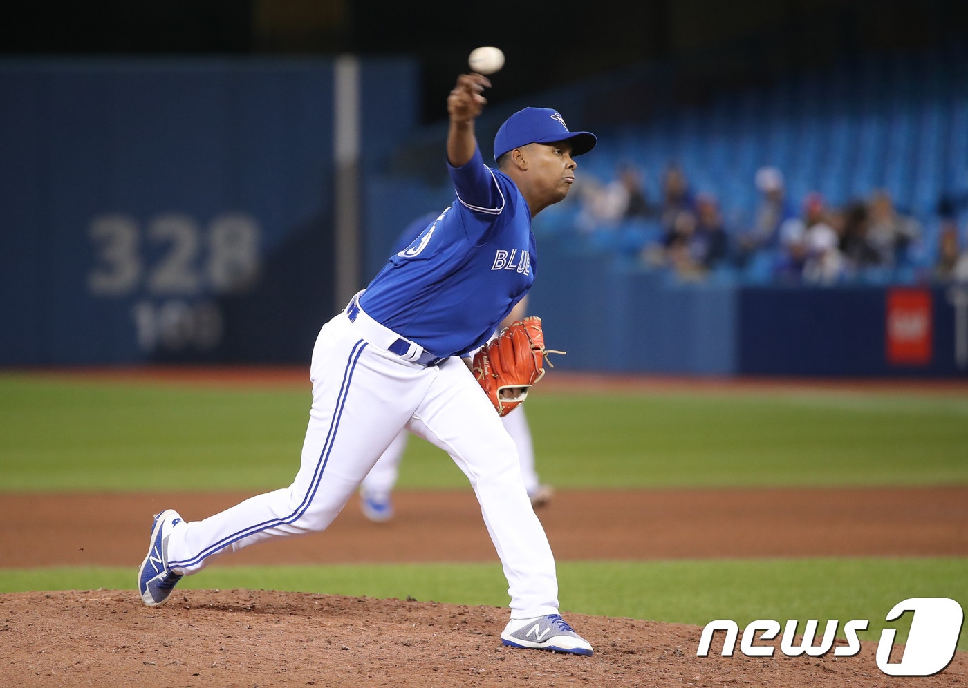 토론토 블루제이스 엘비스 루시아노. ⓒ AFP=News1