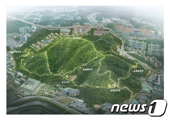 매봉공원 민간 특례사업 조감도 ⓒ 뉴스1
