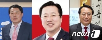 동구지역 출마 예상자인 강래구(왼쪽부터), 이장우, 한현택씨.ⓒ 뉴스1