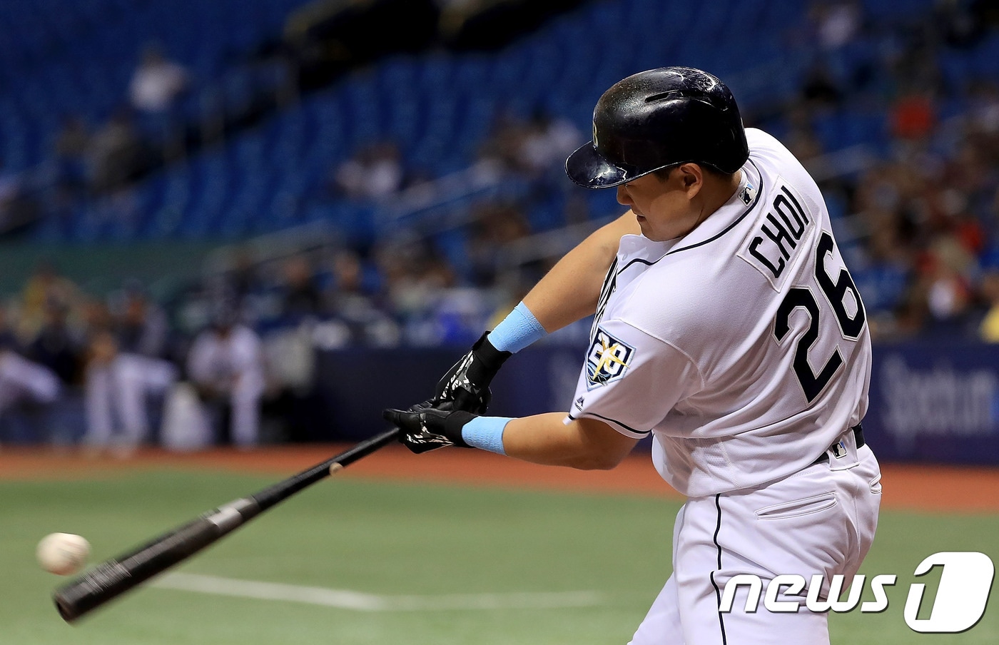 탬파베이 레이스 최지만. ⓒ AFP=뉴스1