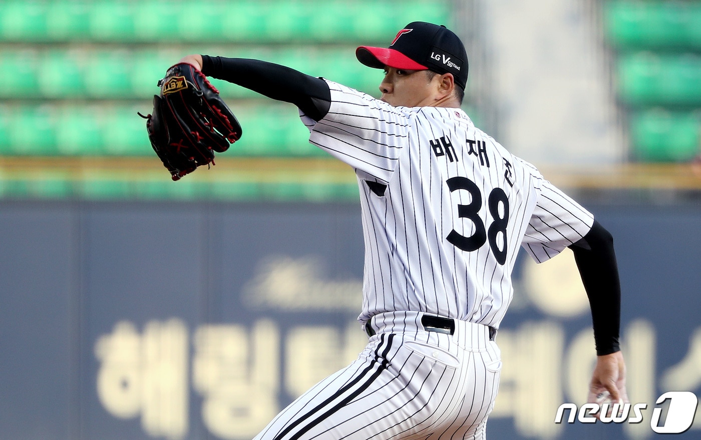 LG 트윈스 배재준. /뉴스1 ⓒ News1 박정호 기자