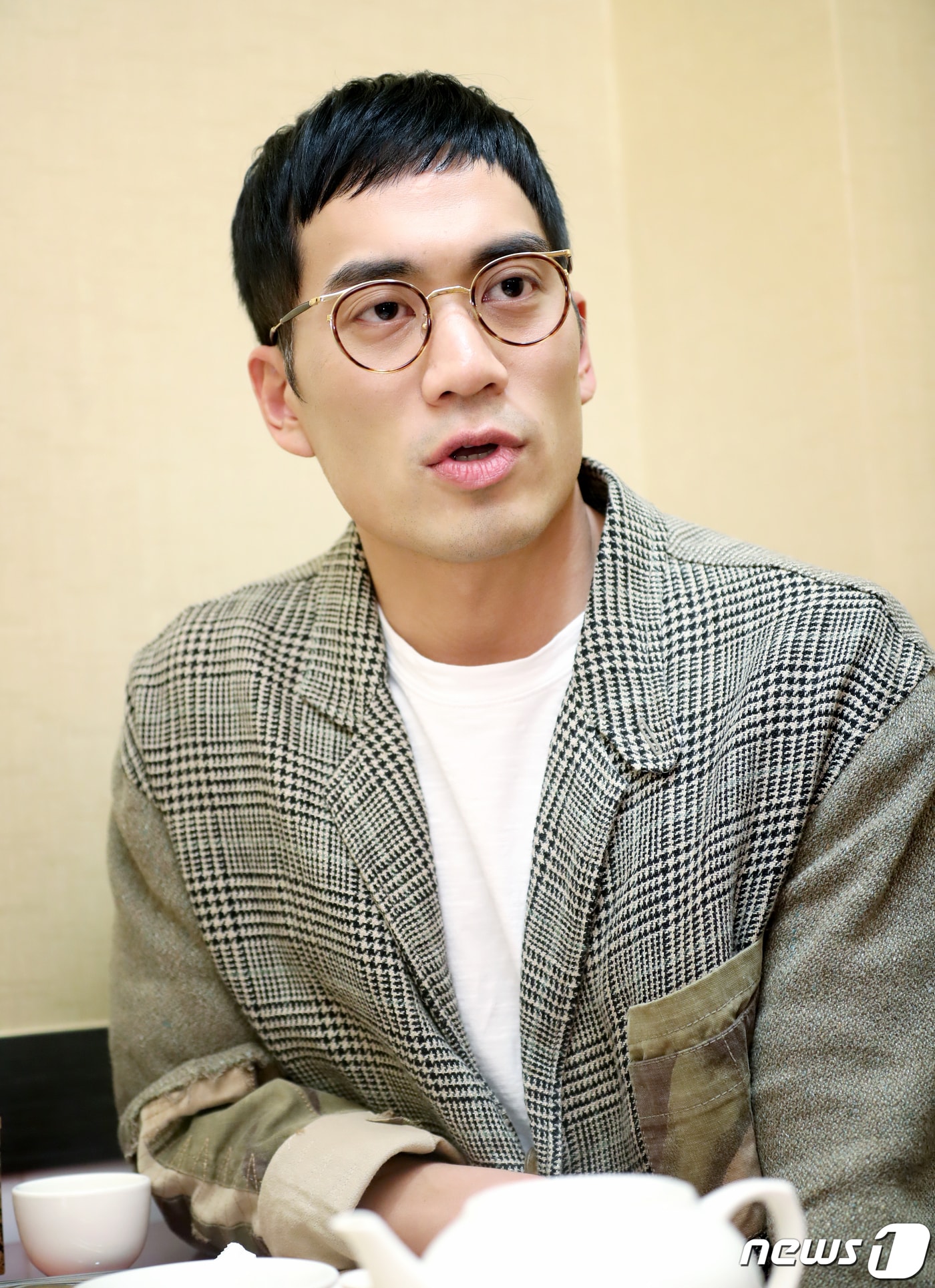 서울 광화문 인근 식당. 드라마 '열혈사제' 배우 안창환 딥풀이. /뉴스1 ⓒ News1 권현진 기자