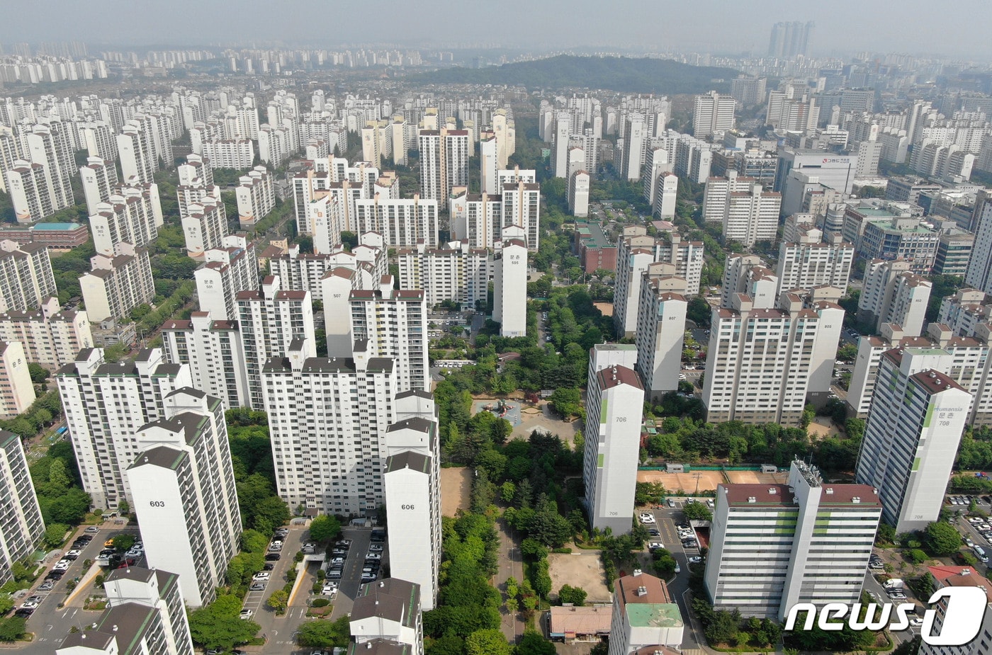 경기도 고양시 일산 서구 아파트단지 일대 모습. /뉴스1 ⓒ News1 박세연 기자