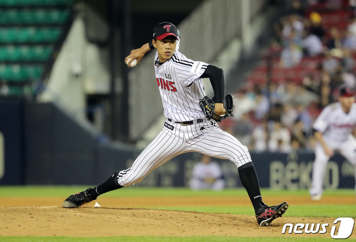 LG 트윈스 정우영. /뉴스1 ⓒ News1 구윤성 기자