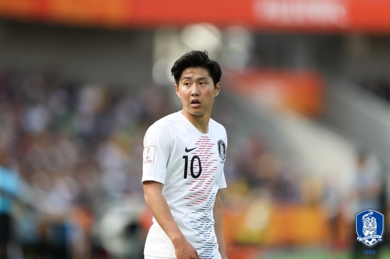 U-20 대표팀이 포르투갈과의 1차전에서 포르투갈에 0-1로 패했다. 이강인이 고군분투했으나 역부족이었다. (대한축구협회 제공) ⓒ 뉴스1