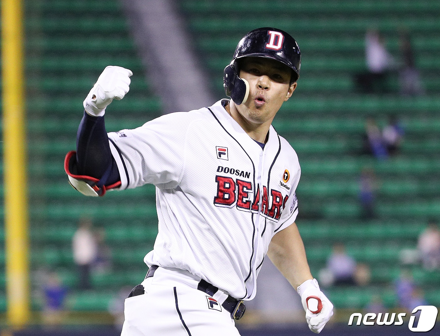 두산 베어스 김재환. /뉴스1 ⓒ News1 신웅수 기자
