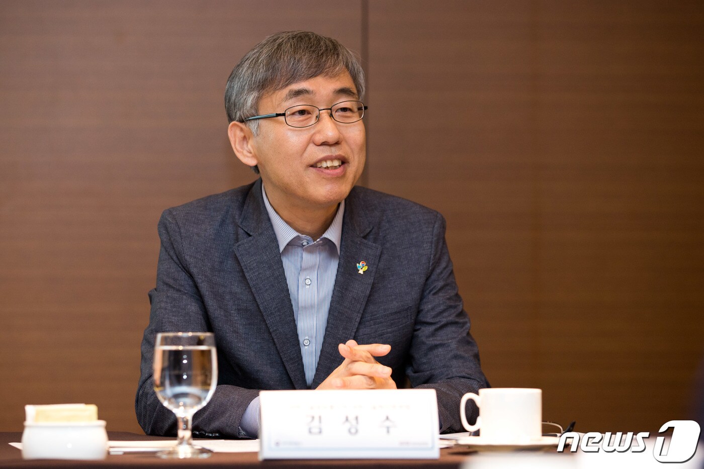 김성수 과학기술정보통신부 과학기술혁신본부장이 지난달 30일 오전 서울 서초구 엘타워 별관 엘블레스에서 열린 '국가연구개발 혁신방안 실적점검 회의'에서 인사말을 하고 있다. (과학기술정보통신부 제공) 2019.5.30/뉴스1