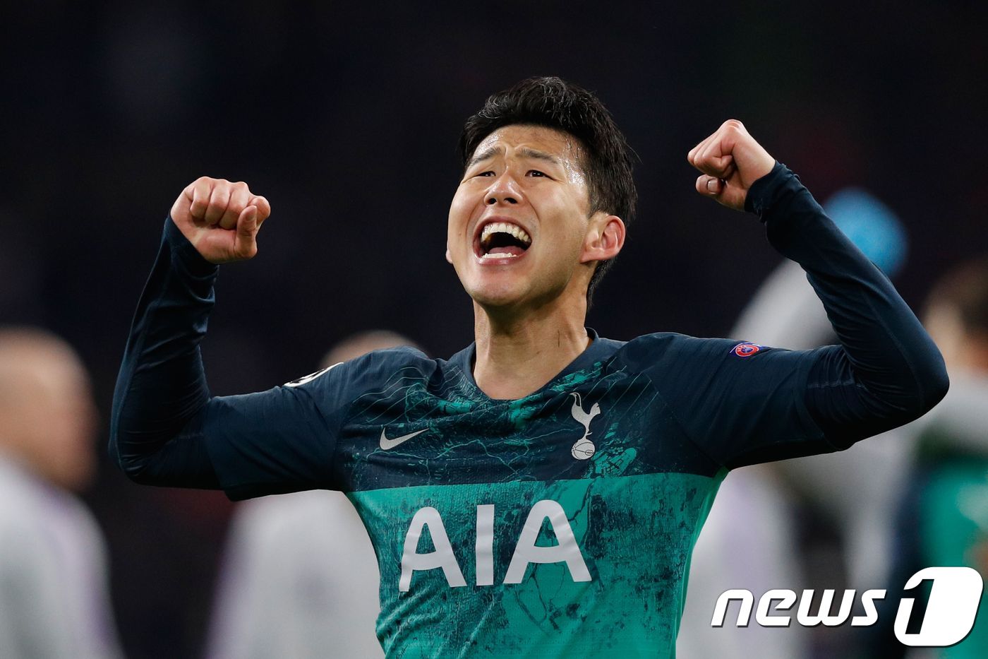 토트넘의 손흥민이 2018-19시즌 UEFA 챔피언스리그 결승 진출에 성공했다. 한국인으로는 박지성에 이어 2번째 챔스 결승 진출자다. ⓒ AFP=뉴스1