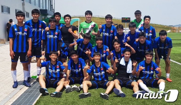 김포 통진고등학교 축구부ⓒ 뉴스1