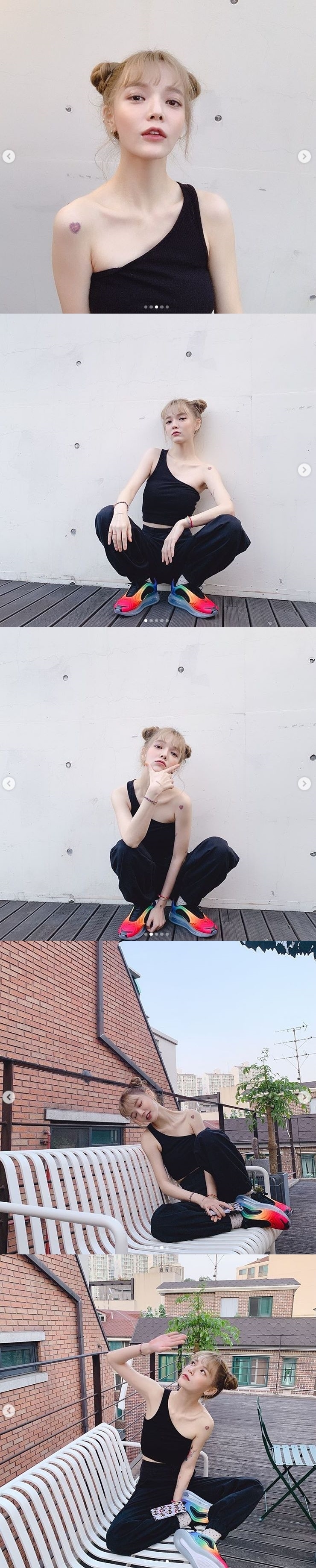 AOA 지민 인스타그램 ⓒ 뉴스1