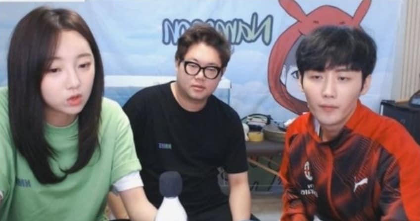 왼쪽부터 BJ 외질혜, 감스트, 남순 / 아프리카TV 캡처 ⓒ 뉴스1