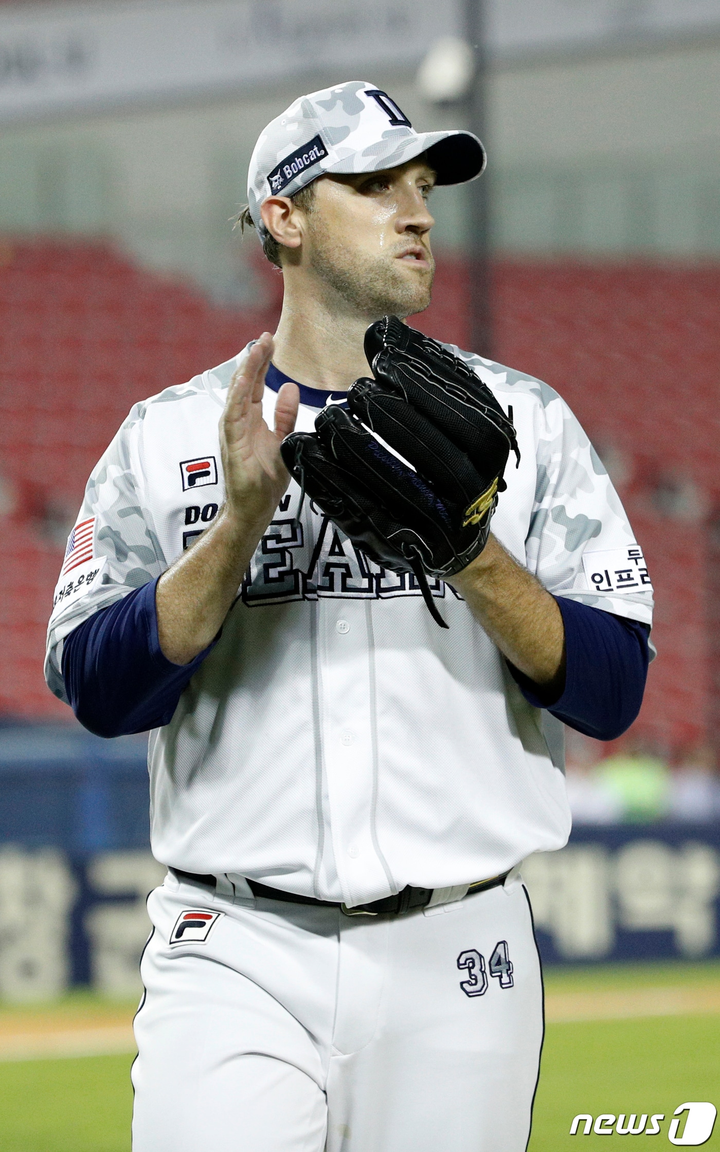 2019시즌 전반기 단연 최고의 활약을 펼친 두산 투수 조시 린드블럼.  뉴스1 ⓒ News1 안은나 기자