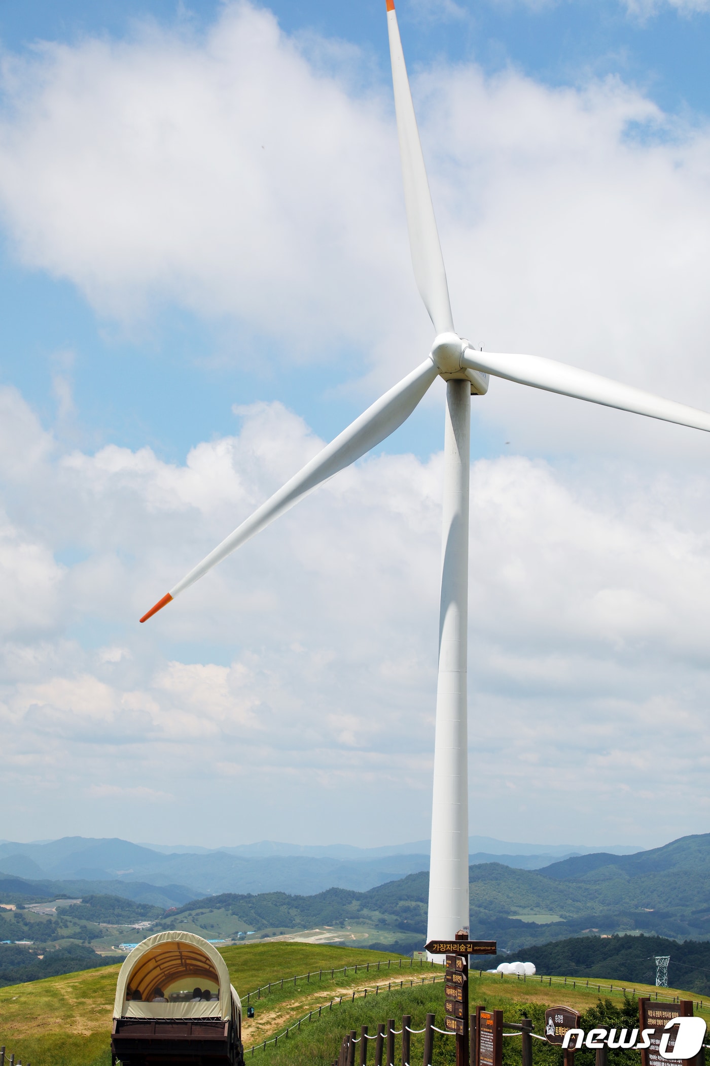 평창 풍력발전기.(사진은 기사와 관련 없음)ⓒ News1 DB