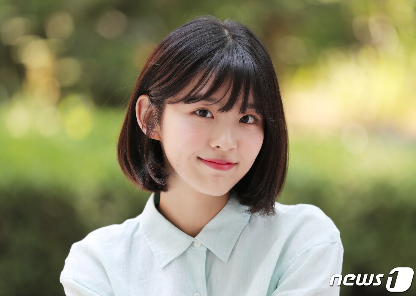 드라마 '좋아하면 울리는'에 출연한 배우 김시은이 25일 오후 서울 종로구 뉴스1 본사에서 인터뷰에 앞서 포즈를 취하고 있다. 2019.6.25/뉴스1 ⓒ News1 이재명 기자