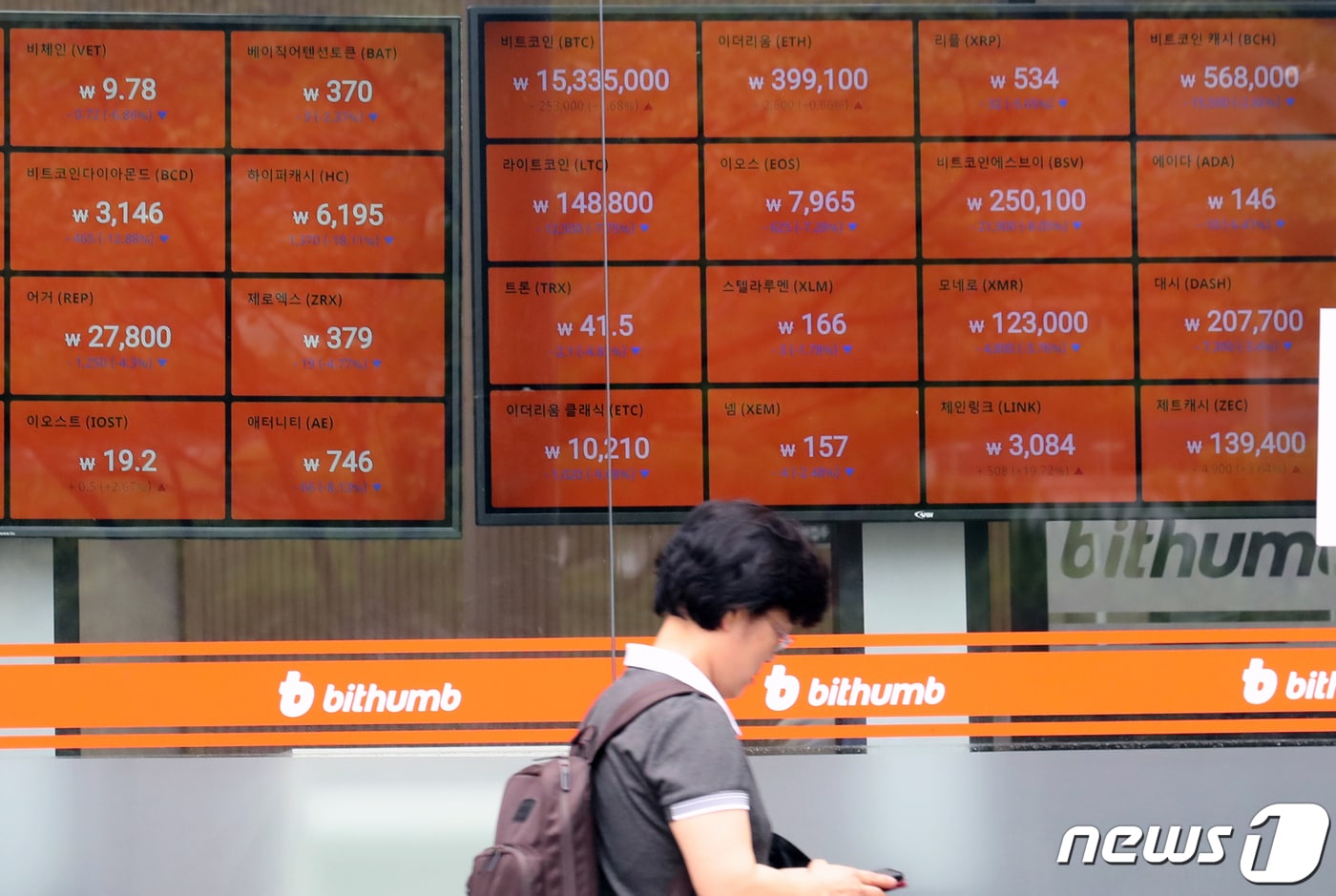 코인시황] 비트코인 강보합 1200만원대 - 뉴스1