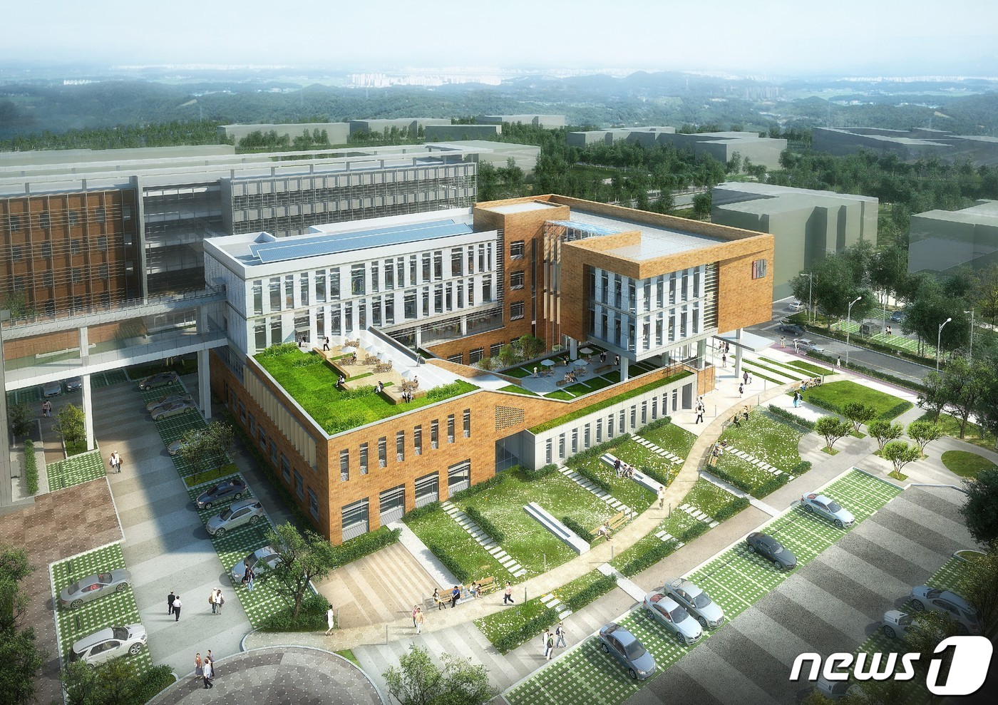 GIST 중앙연구기기센터 조감도.(GIST 제공)2019.6.28/뉴스1 ⓒ News1